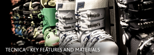Tecnica Ski Boots - Tech and materials