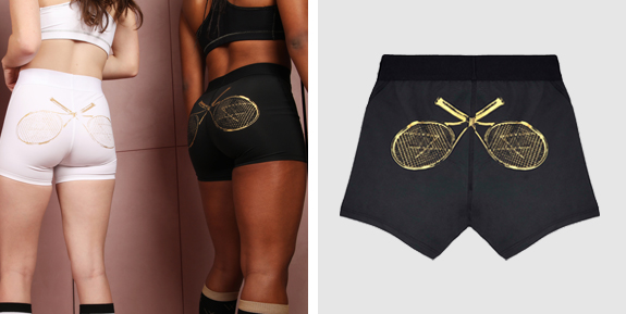 Vieux Jeu Marie Racket Under Short Black 