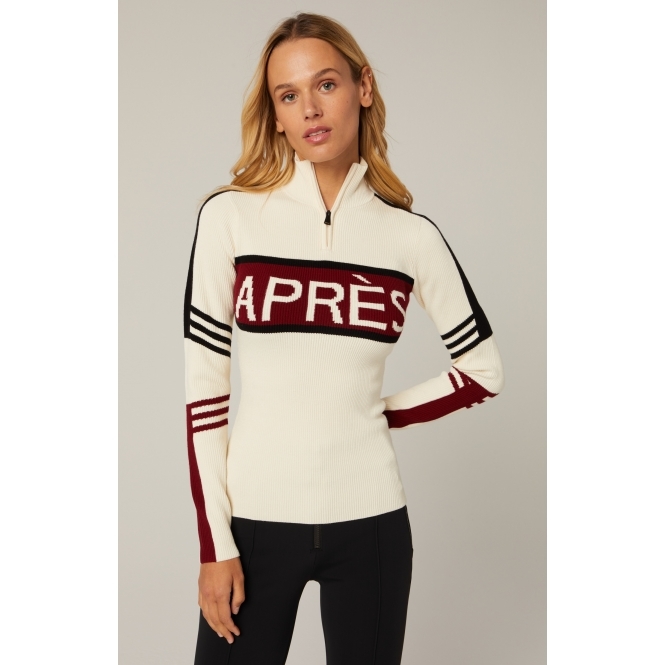ALP N ROCK Kate Ski Midlayer in Ivory