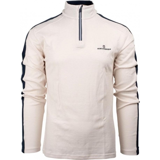AMUNDSEN 5Mila Half Zip in White