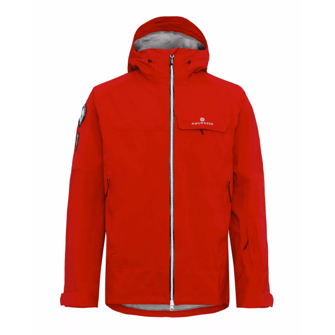 AMUNDSEN Peak Mens Jacket in Red