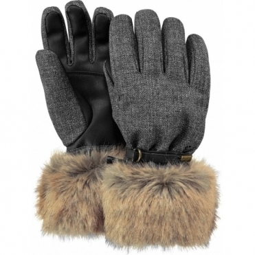 Barts Empire Womens Ski Glove in Brown