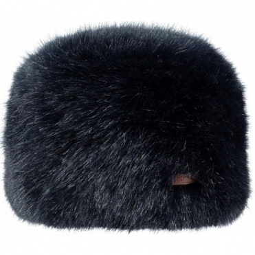 Barts Fur Josh Ski Hat in Navy