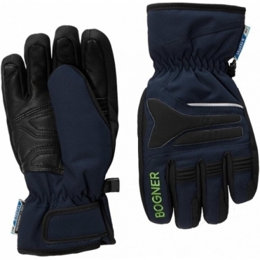Bogner Bane Boys Ski Glove in Midnight