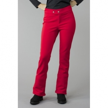 Bogner Emilia Long Leg Fitted Ski Pant in Red