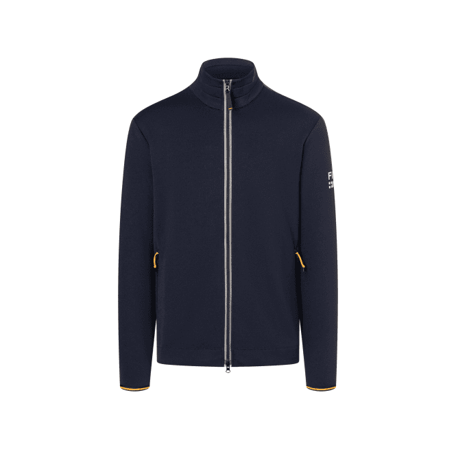 BOGNER FIRE + ICE Ingo Midlayer Jacket in Navy