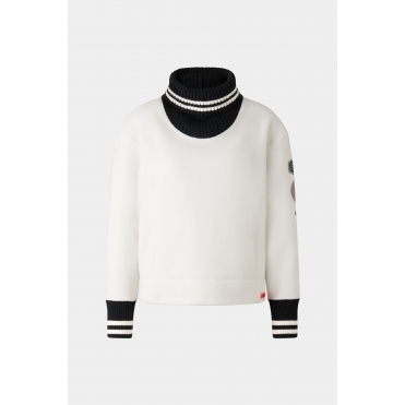 BOGNER FIRE + ICE Lory Midlayer Jumper in White