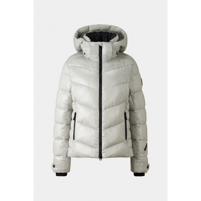 BOGNER FIRE + ICE Saelly 2 Ski Jacket in Shiny Grey