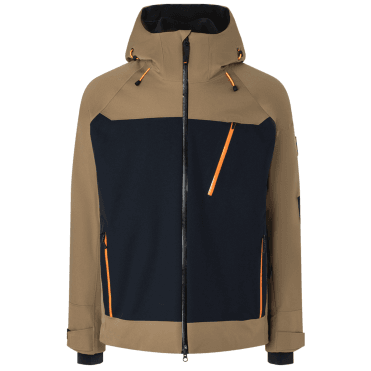 BOGNER FIRE + ICE Tajo-T Ski Jacket in Latte and Navy