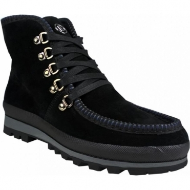 Bogner ​St Anton Womens Snow Boot in Black Suede