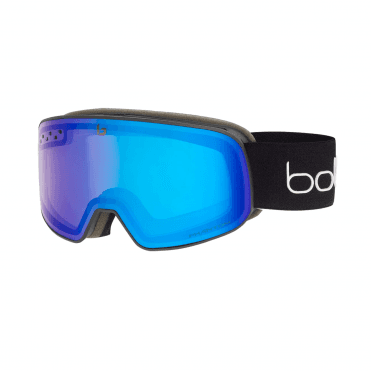 Bolle Nevada Small Ski Goggle in Black Matte with Phantom+ Lens