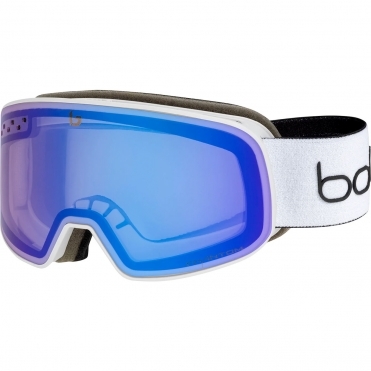 Bolle Nevada Small Ski Goggle in Off White Matt