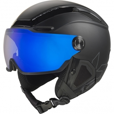 Bolle V-Line Visor Ski Helmet in Black Matte