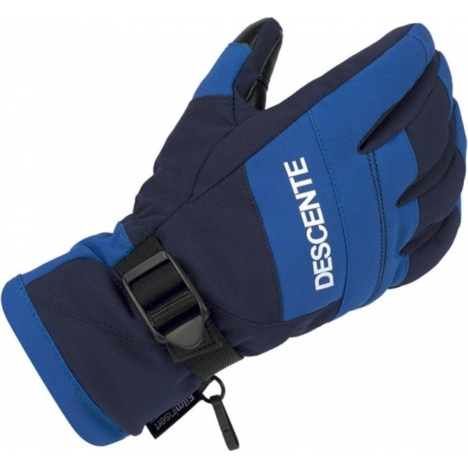 DESCENTE Junior Ski Glove in Blue