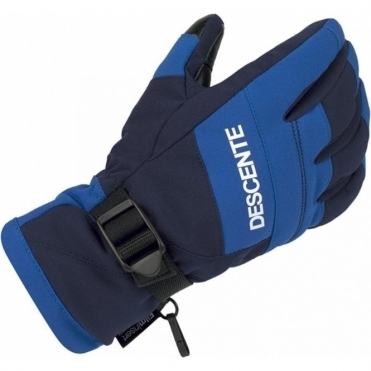 Descente Junior Ski Glove in Blue