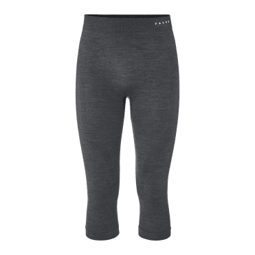 Falke Mens Wool Tech 3/4 Pants in Black