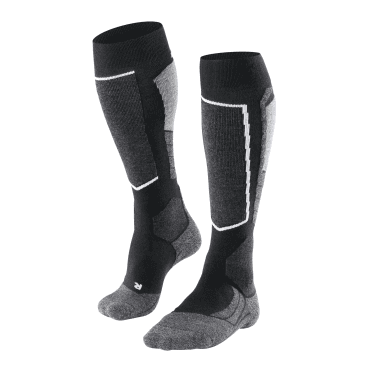 Falke SK2 Mens Ski Socks in Black Mix