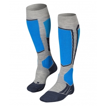 Falke SK2 Mens Ski Socks in Light Grey