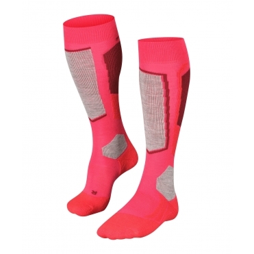 Falke SK2 Womens Ski Socks in Rose