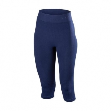 Falke Womens Maximum Warm 3/4 Pant Tight Fit in Dark Night