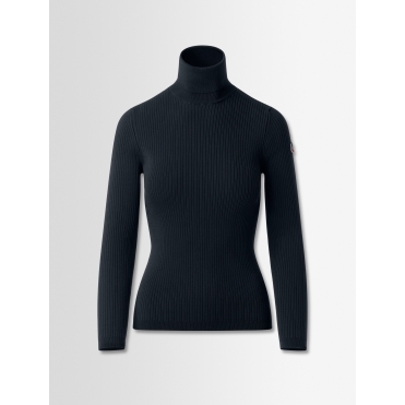 Fusalp Ancelle Womens Ski Sweater in Dark Blue