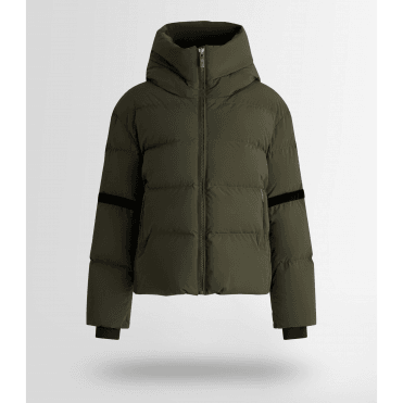 Fusalp Barsy Womens Ski Jacket in Moss Green