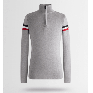 Fusalp Wengen IV Mens Sweater in Silice/Marine