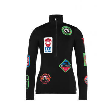 Goldbergh Bodycheck Ski Pully in Black