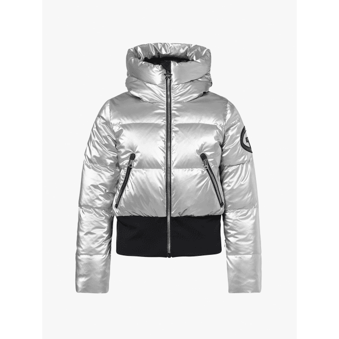 GOLDBERGH Bombardino Ski Jacket in Silver