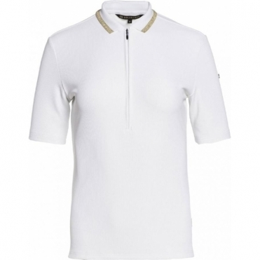 Goldbergh Cassia Short Sleeve Top White