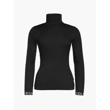 Goldbergh Mira Knitted Sweater in Black