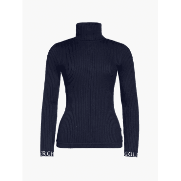 Goldbergh Mira Knitted Sweater in French Blue