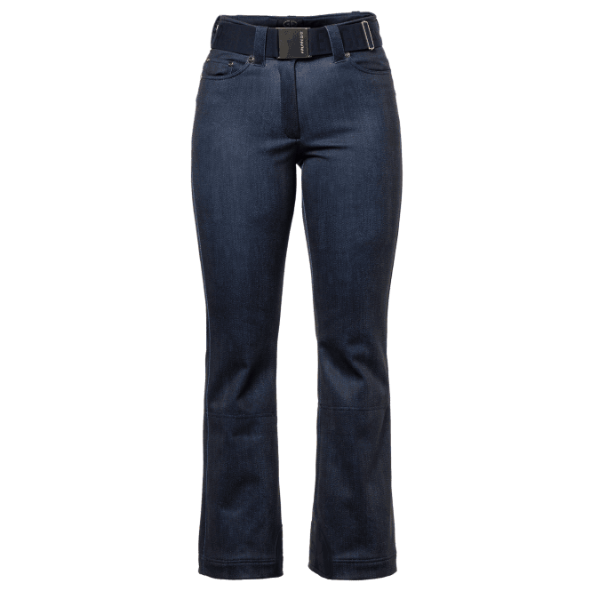 GOLDBERGH Womens Fuji Ski Pant in Raw Denim