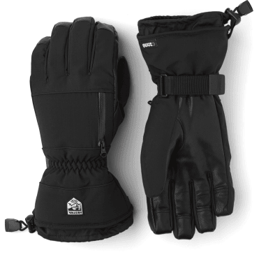 Hestra C-Zone Pointer Ski Glove in Black 