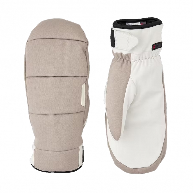 HESTRA CZone Frame Womens Ski Mitt in Beige