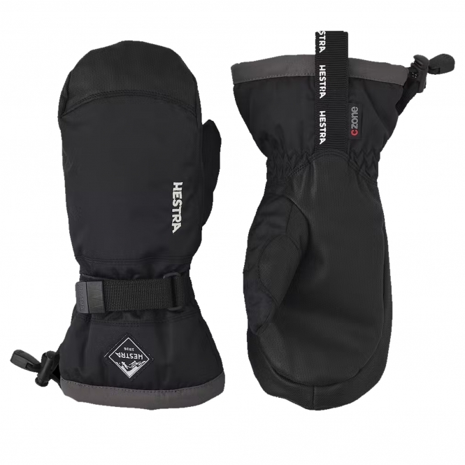 HESTRA Gauntlet CZone Jr Mitt in Black
