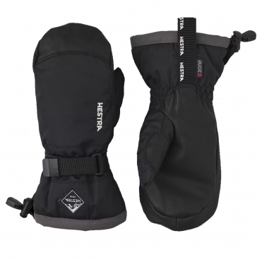 Hestra Gauntlet CZone Jr Mitt in Black