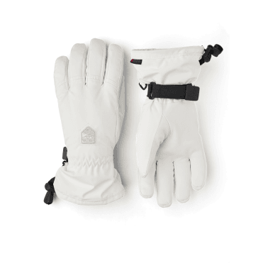 Hestra Womens Powder CZone Ski Glove in Ivory