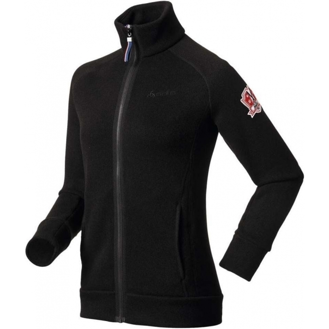 ODLO Via Bella Womens Midlayer in Black