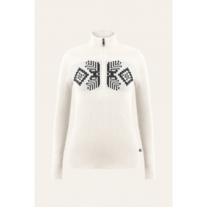 POIVRE BLANC Adele Midlayer in White