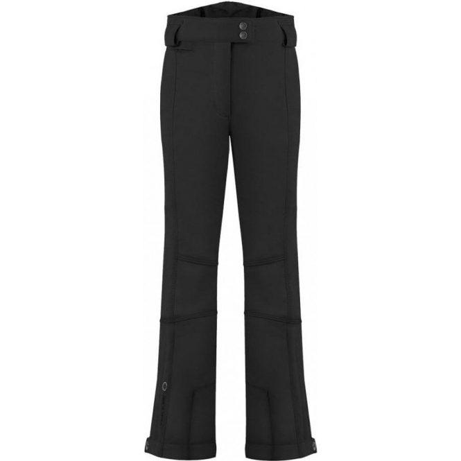 POIVRE BLANC Classic Stretch Ski Pants in Black