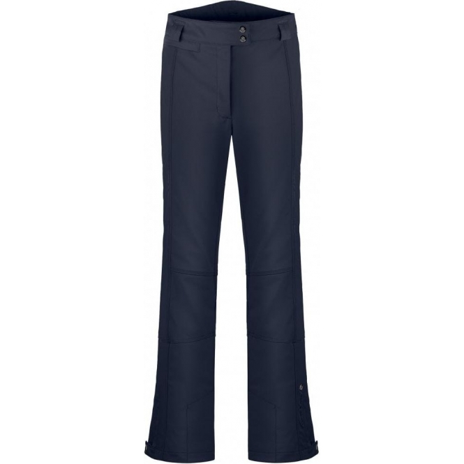 POIVRE BLANC Classic Stretch Ski Pants in Gothic Blue