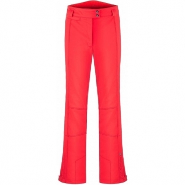 Poivre Blanc Classic Stretch Ski Pants in Scarlet Red