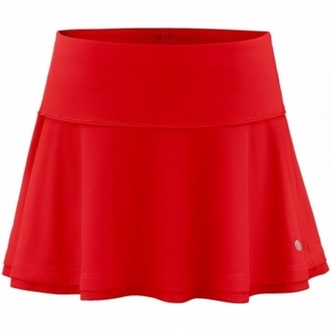 Poivre Blanc Eco Active Light Tennis Skort Cherry Red