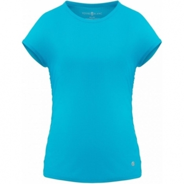 Poivre Blanc Eco Active Light Tennis T Shirt in Blue
