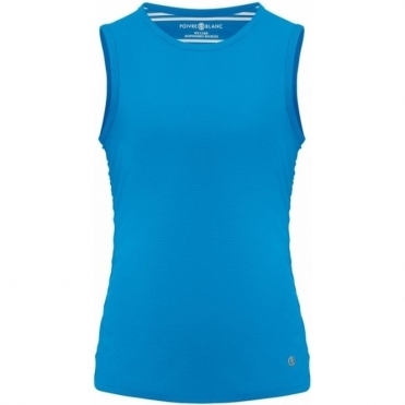 Poivre Blanc Eco Active Light Tennis Tank Top Diva Blue