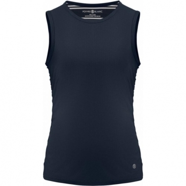 Poivre Blanc Eco Active Light Tennis Tank Top Oxford Blue 3