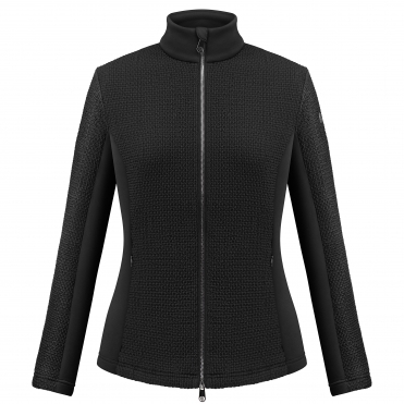 Poivre Blanc Esme Midlayer Jacket in Black