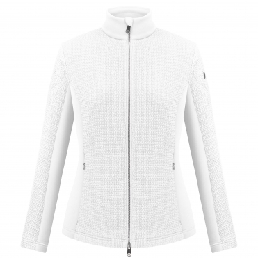 Poivre Blanc Esme Midlayer Jacket in White