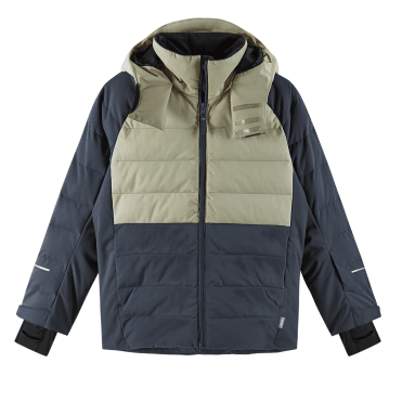 Reima Kuosku Boys Ski Jacket in Soft Black